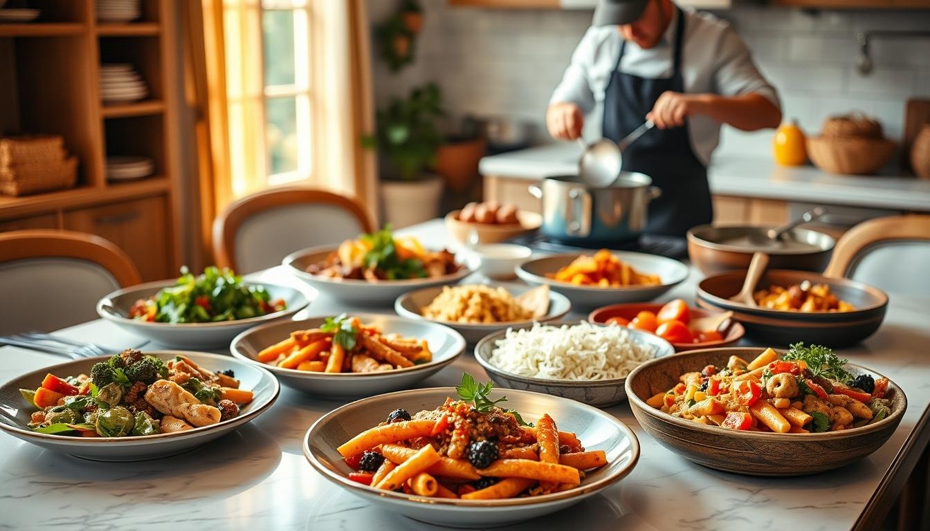 Comforting homemade dinner dish